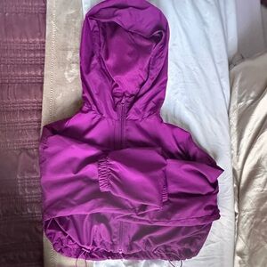 Forever 21 Rich Purple Mesh-Lined Garment